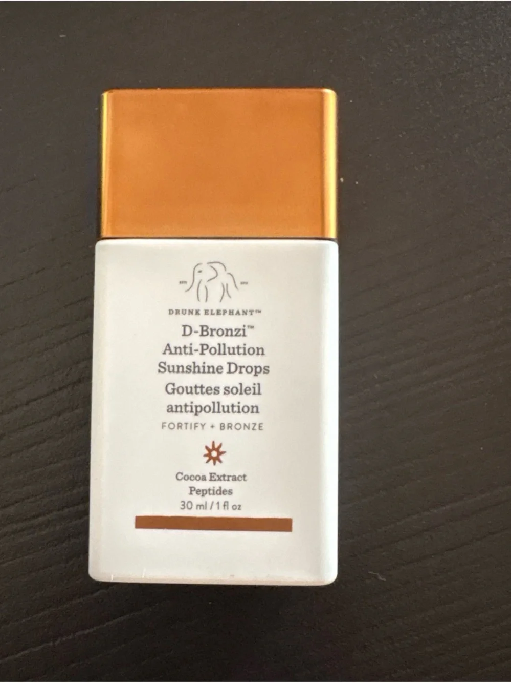 Drunk Elephant D-Bronzi Anti-Pollution Sunshine Drops - Bronze & Cream